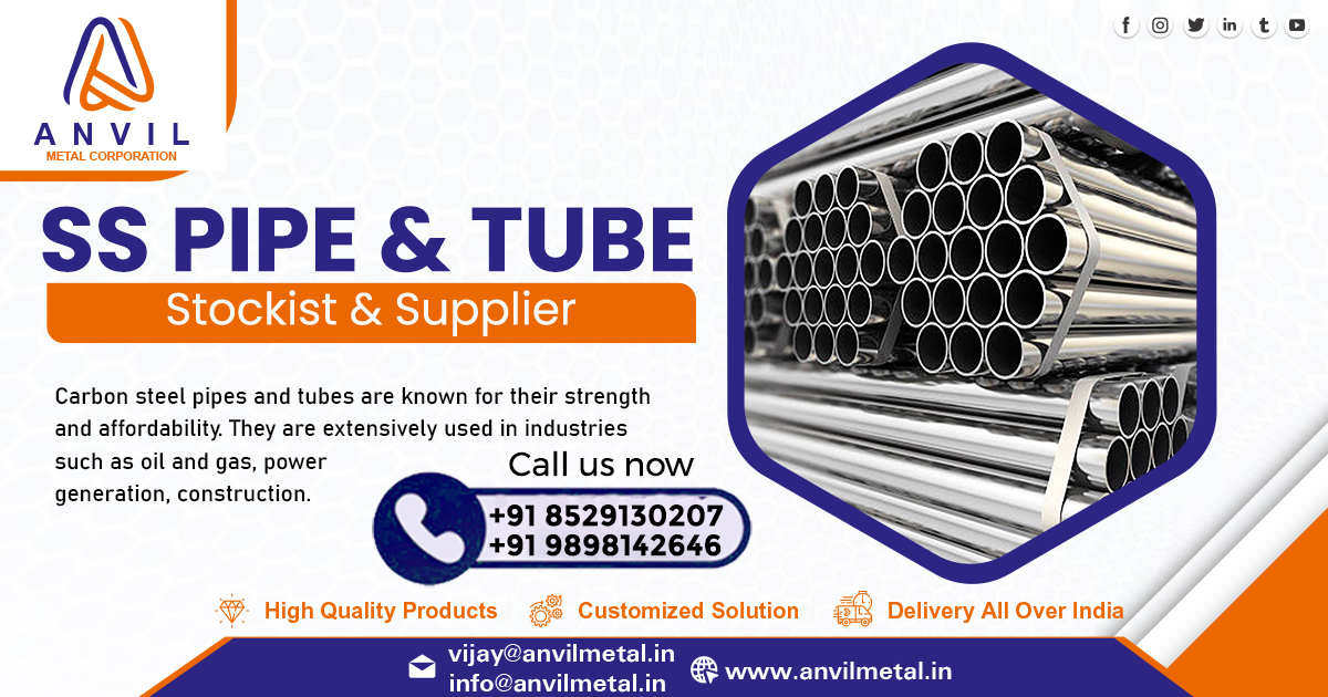 Supplier of SS Pipe and Tube in Tamil Nadu
