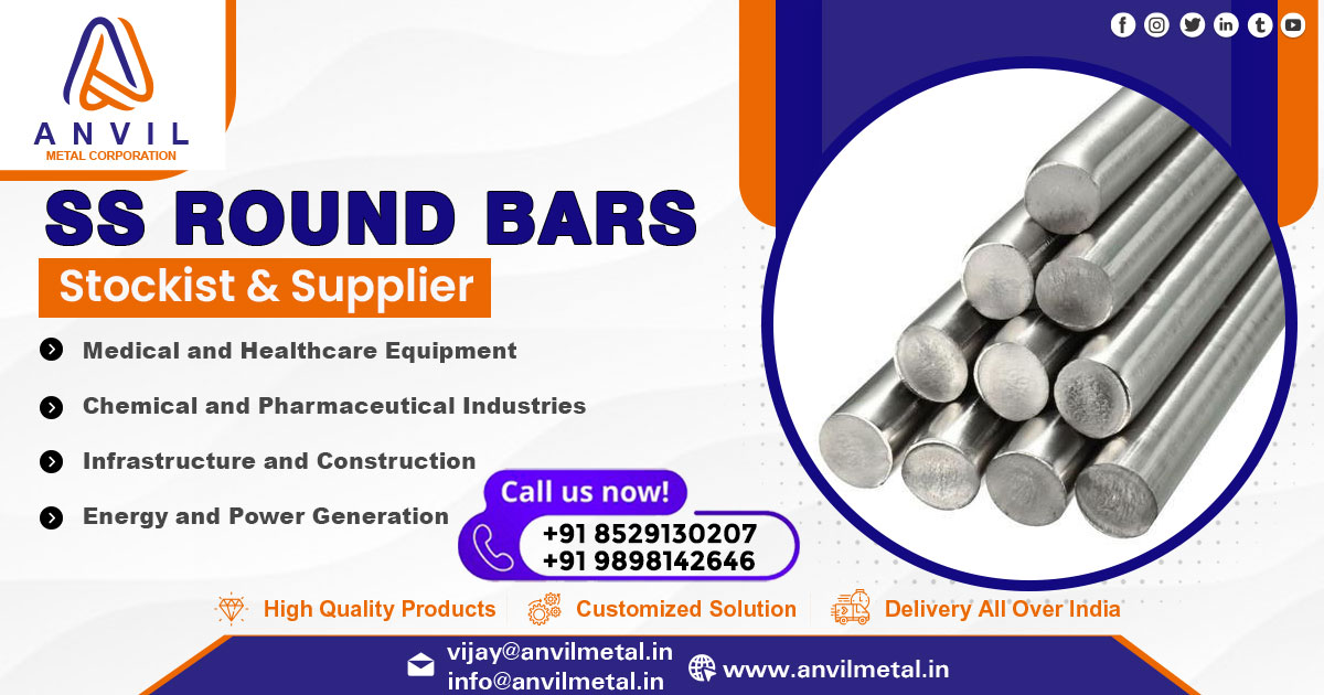 Supplier of SS Round Bars in Punjab