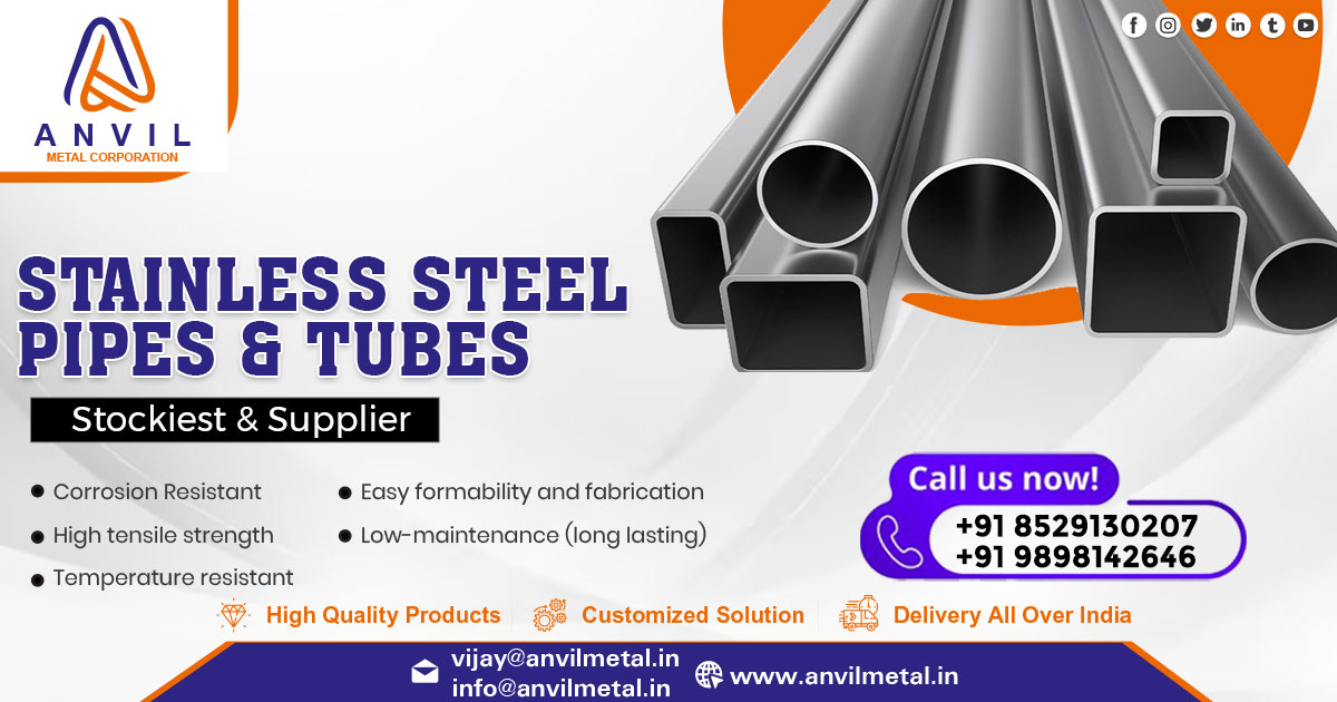 Supplier of SS Pipes and Tubes in West Bengal