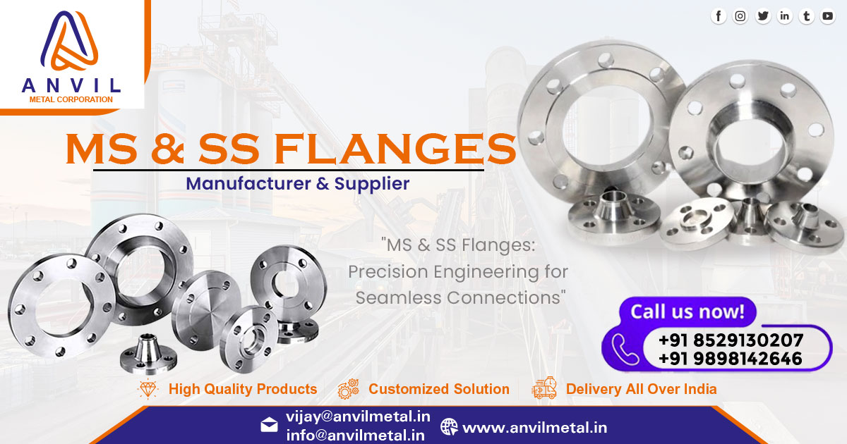 Supplier of MS And SS Flanges in Tamil Nadu