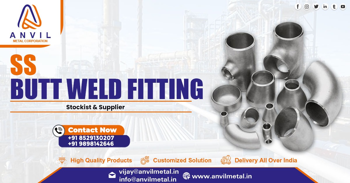 SS Butt Weld Fitting in Uttar Pradesh