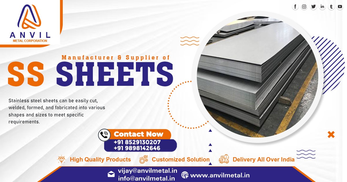 Supplier of Stainless Steel Sheet in Uttar Pradesh