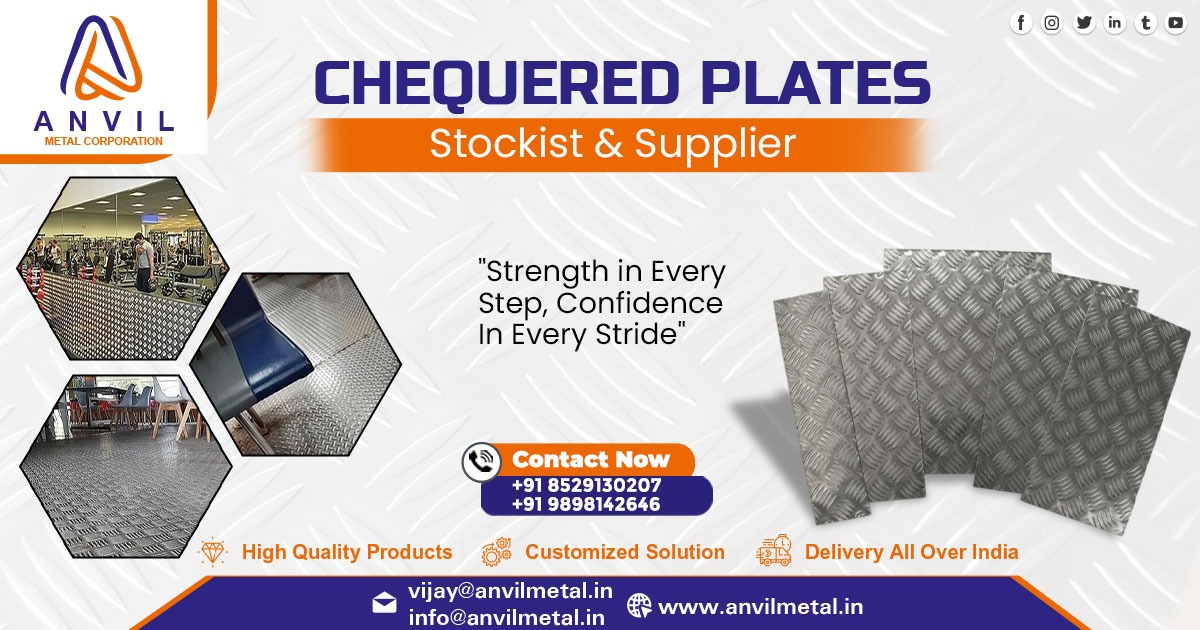 Supplier of Chequered Plate in Gujarat