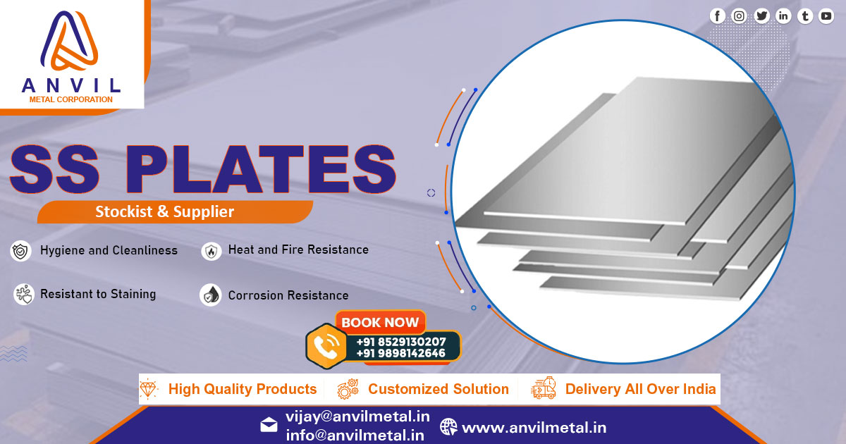 Supplier of Stainless Steel Plates in Gujarat