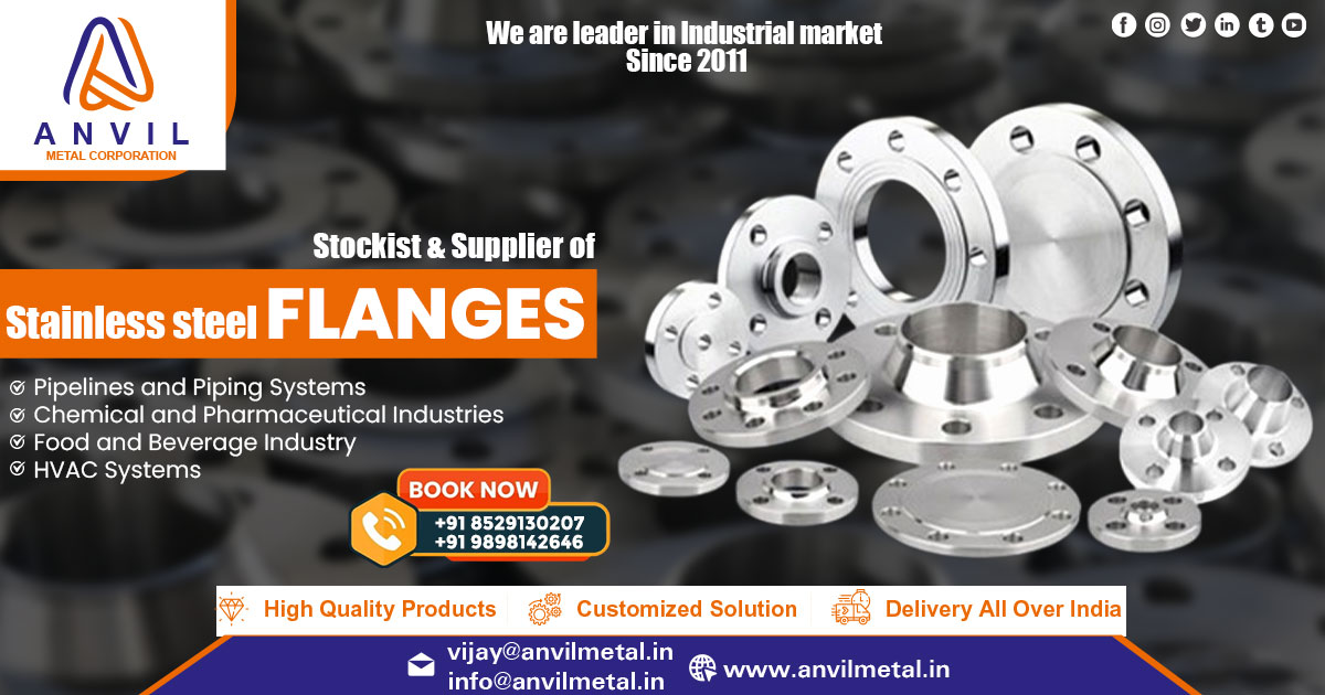 Supplier of Stainless Steel Flanges in Kolkata