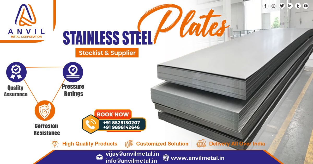 Supplier of Stainless Steel Plate in Rajasthan