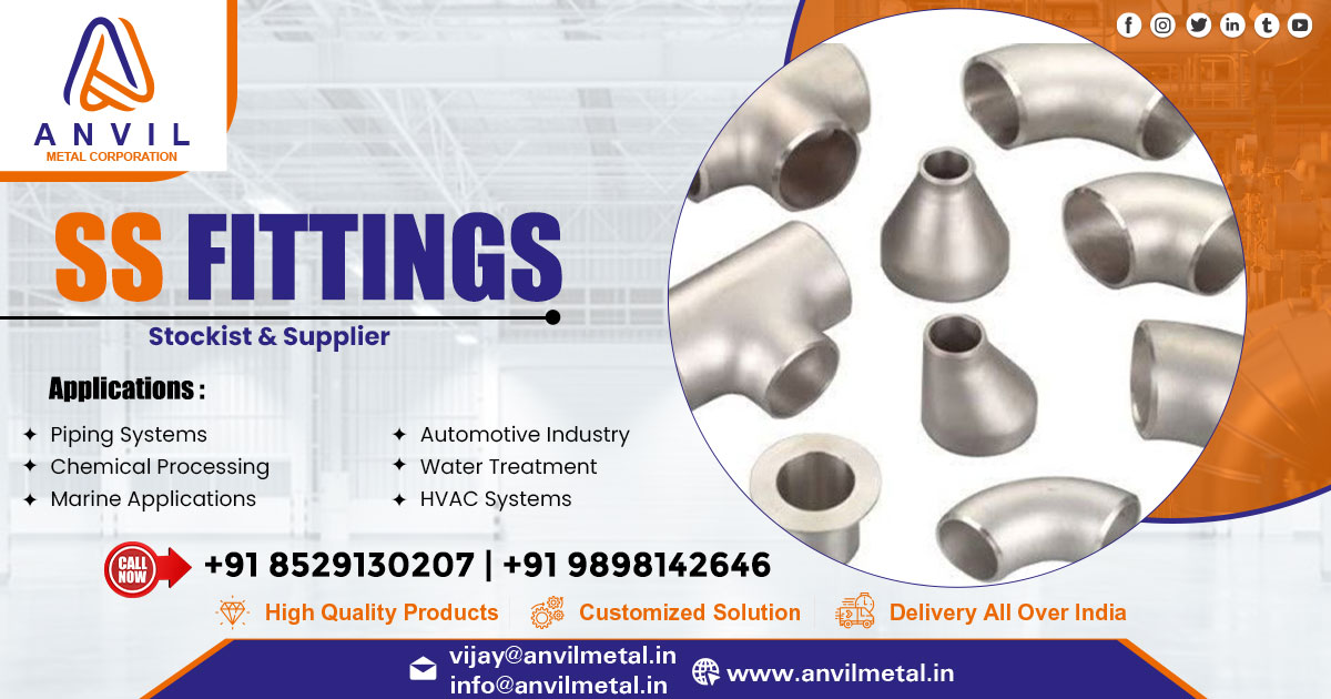 Supplier of Stainless Steel Fittings in Gujarat