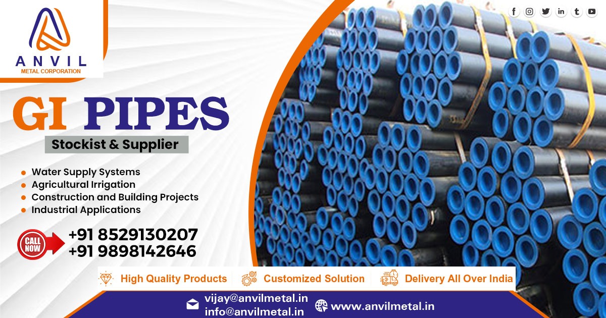 Supplier of GI Pipe in Rajasthan