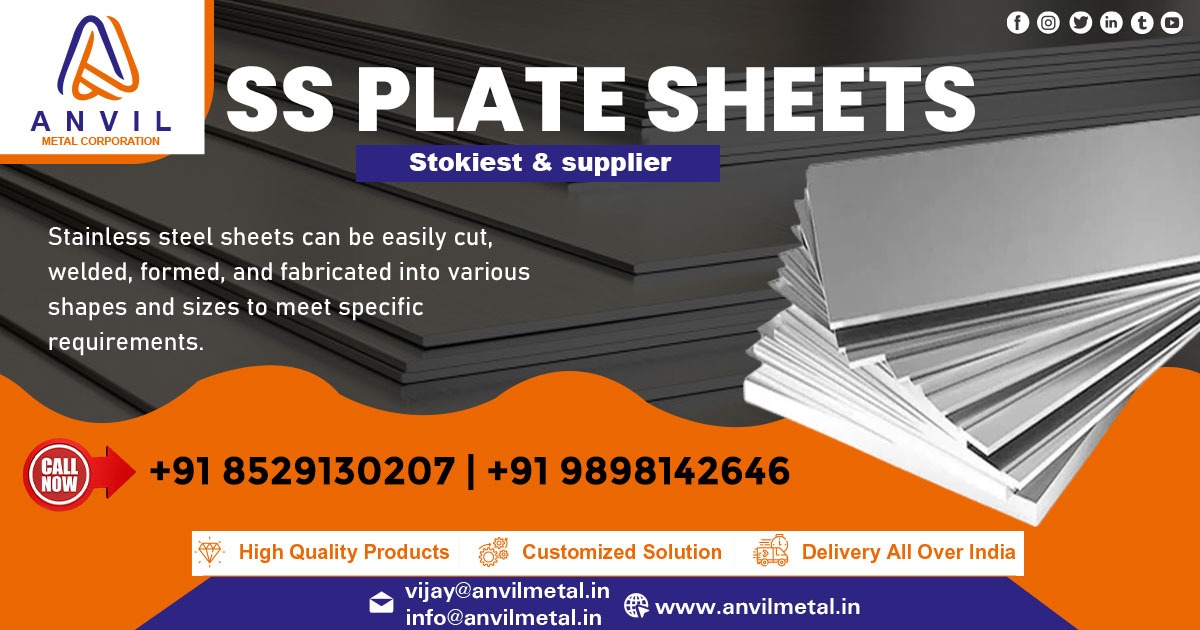 Supplier of SS Plate and Sheet in Tamil Nadu