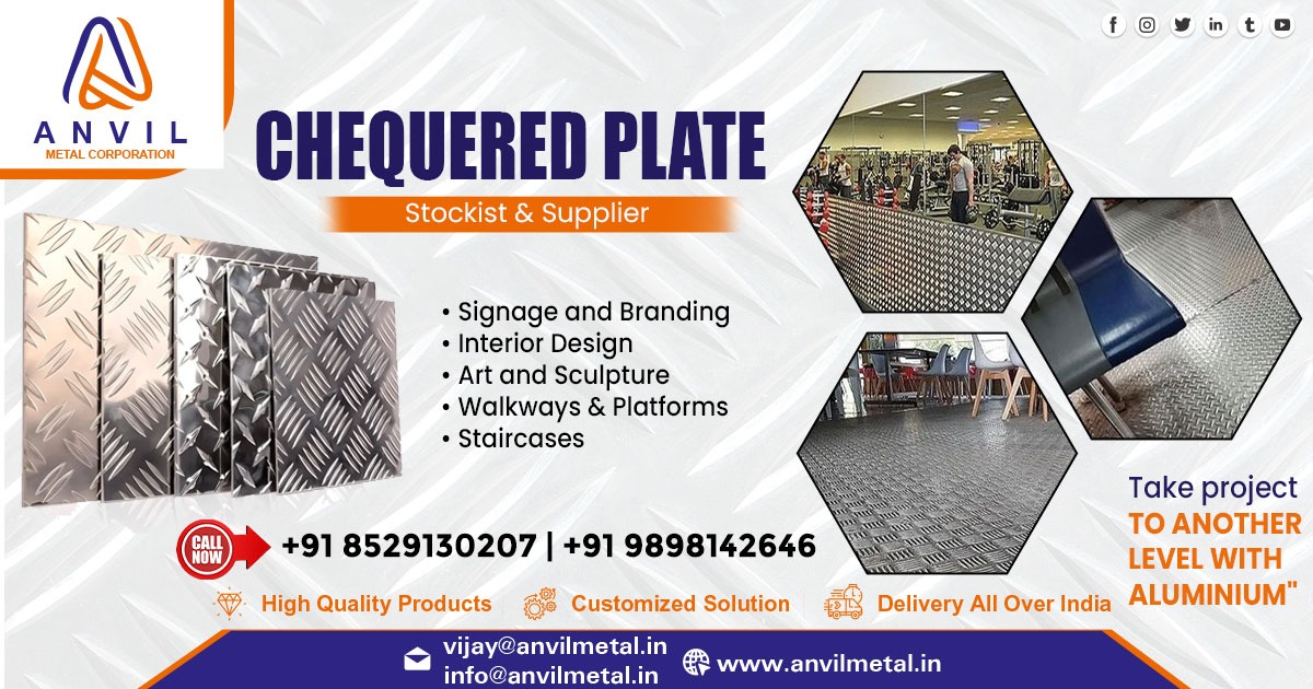 Supplier of Chequered Plate in Karnataka