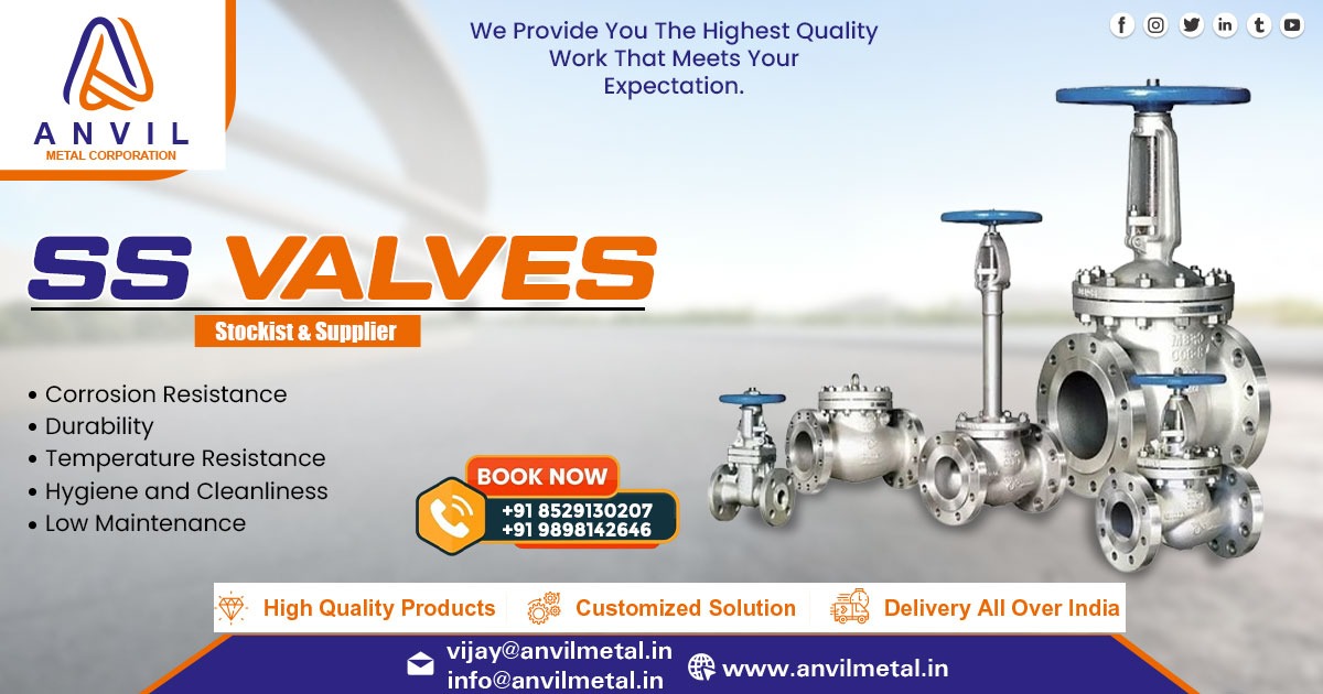 Supplier of Stainless Steel Valve in Andhra Pradesh