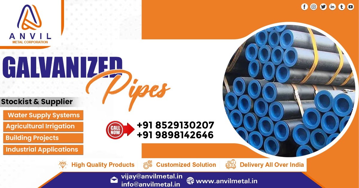 Supplier of Galvanized Pipe in Andhra Pradesh