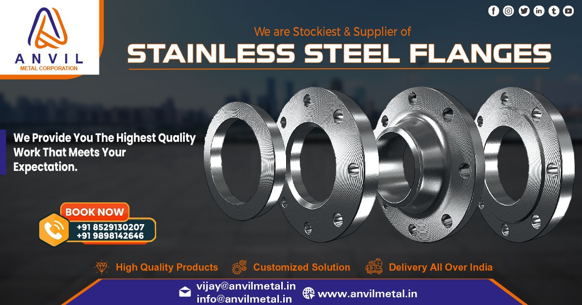 Supplier of Stainless Steel Flanges in Chhattisgarh