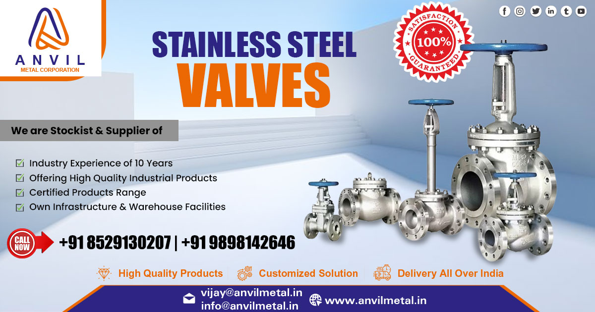 Supplier of Stainless Steel Valve in Jharkhand