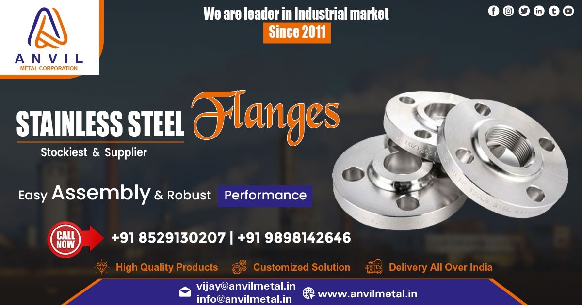 Supplier of Stainless Steel Flanges in Odisha