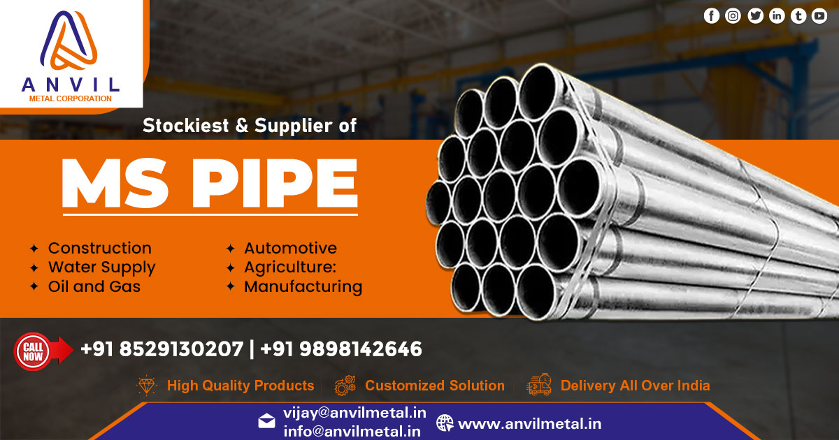 Supplier of Mild Steel Pipe in Punjab