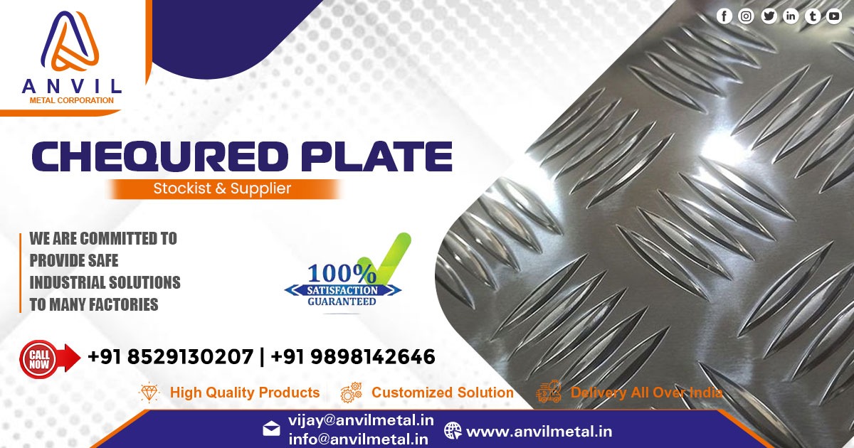 Supplier of Chequered Plate in West Bengal